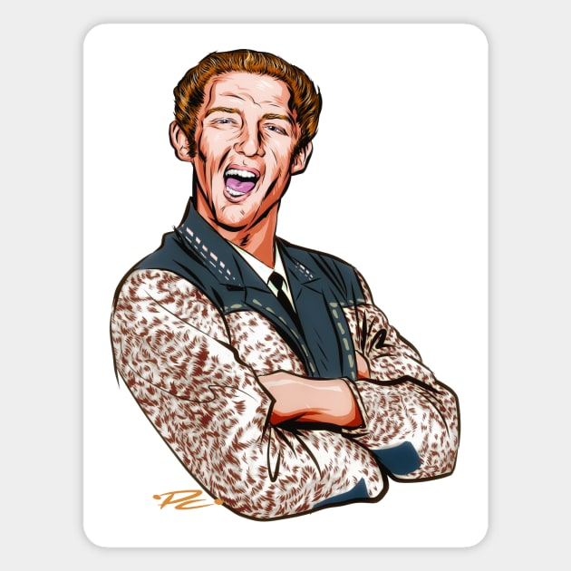 Jerry Lee Lewis - An illustration by Paul Cemmick Magnet by PLAYDIGITAL2020